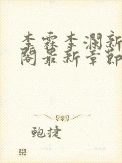 李霖李澜新笔趣阁最新章节免费