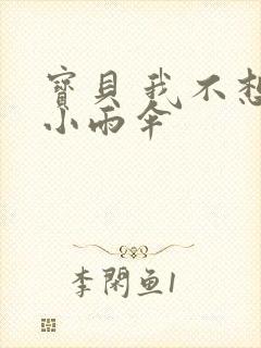 宝贝 我不想带小雨伞封面