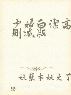 少妇白洁高义无删减版封面