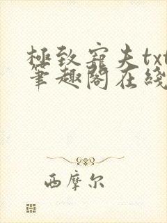 极致宠夫txt笔趣阁在线阅读封面