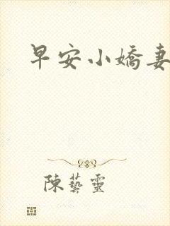 早安小娇妻封面