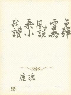 我乘风雪免费阅读小说无弹窗