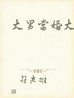 大男当婚大结局