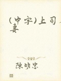 (中字)上司人妻