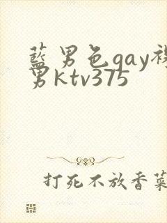 蓝男色gay裸男ktv375
