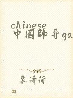 chinese中国帅哥gay best