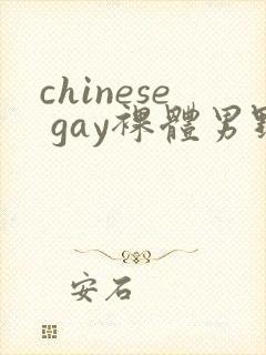 chinese gay裸体男野外封面