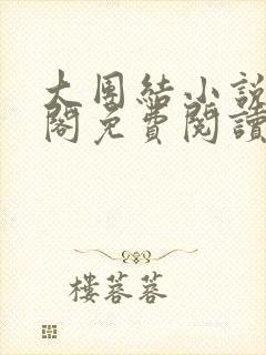 大团结小说笔趣阁免费阅读