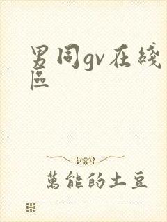 男同gv在线一区封面