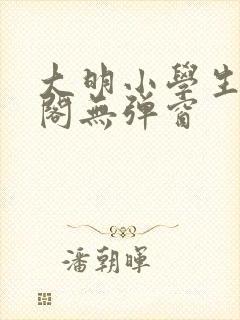 大明小学生笔趣阁无弹窗