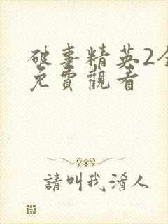 破事精英2全集免费观看封面