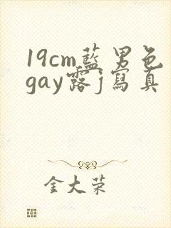 19cm蓝男色gay露j写真