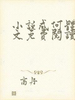 小说成何体统全文免费阅读