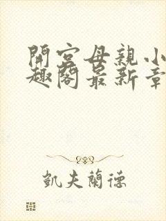 开宫母亲小说笔趣阁最新章节列表