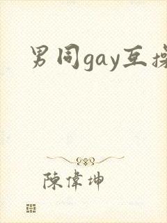 男同gay互操