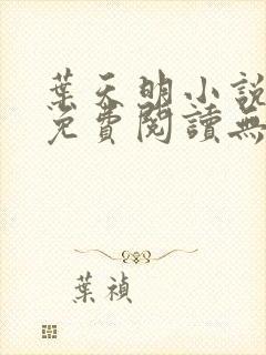 叶天明小说全文免费阅读无弹窗最新章节