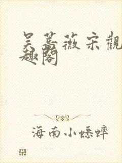 吴蔷薇宋观潮笔趣阁