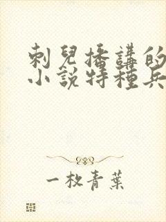 刺儿播讲的有声小说特种兵在都市