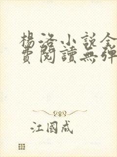 杨洛小说全文免费阅读无弹窗下载