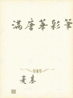 满唐华彩笔趣阁