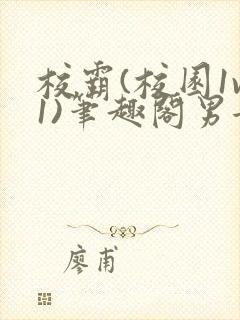 校霸(校园1v1)笔趣阁男女封面