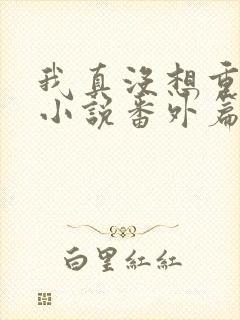 我真没想重生啊小说番外篇