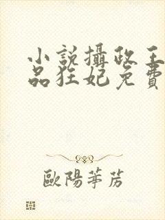 小说摄政王的医品狂妃免费看