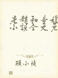 老赵和童媛媛的小说全文免费阅读