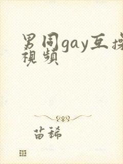 男同gay互操视频