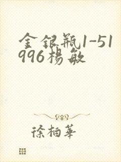 金银瓶1-51996杨敏