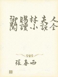 御赐林夫人免费阅读小说全文