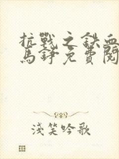 抗战之铁血兵王马铮免费阅读