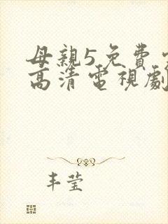 母亲5免费完整高清电视剧在线看