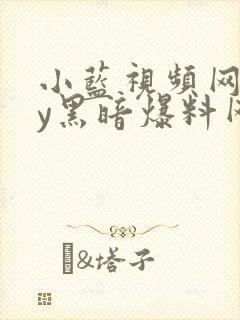 小蓝视频网gay黑暗爆料网