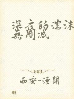 深夜的濡沫动漫无删减