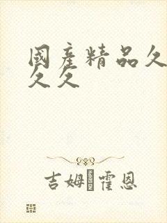 国产精品久久久久久