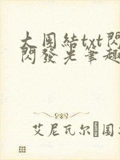 大团结txt闪闪发光笔趣阁