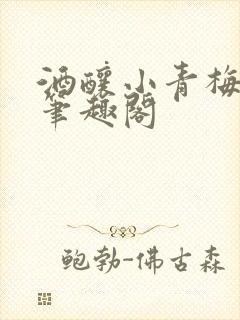 酒酿小青梅po笔趣阁封面