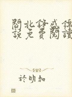 阎北铮盛锦姝小说免费阅读笔趣阁