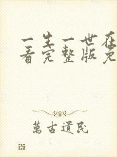 一生一世在线观看完整版免费高清封面