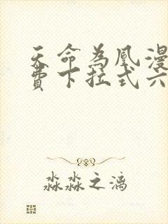 天命为凰漫画免费下拉式六漫画封面