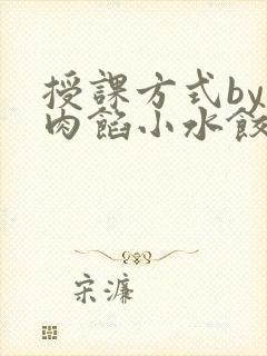 授课方式by 肉馅小水饺