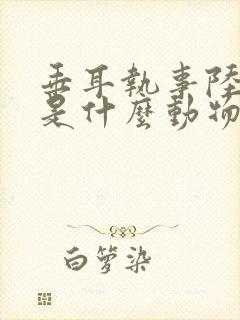 垂耳执事陆上锦是什么动物