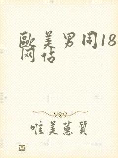 欧美男同18禁网站