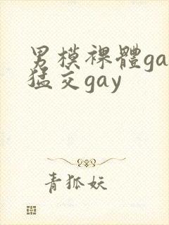男模裸体gay猛交gay