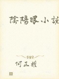 阴阳眼小说