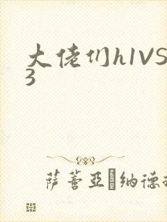 大佬们h1VS3