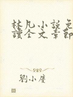 林凡小说免费阅读全文章节