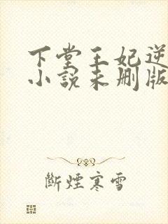 下堂王妃逆袭记小说未删版完整