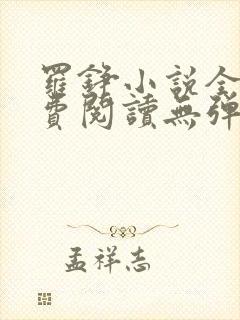 罗铮小说全文免费阅读无弹窗